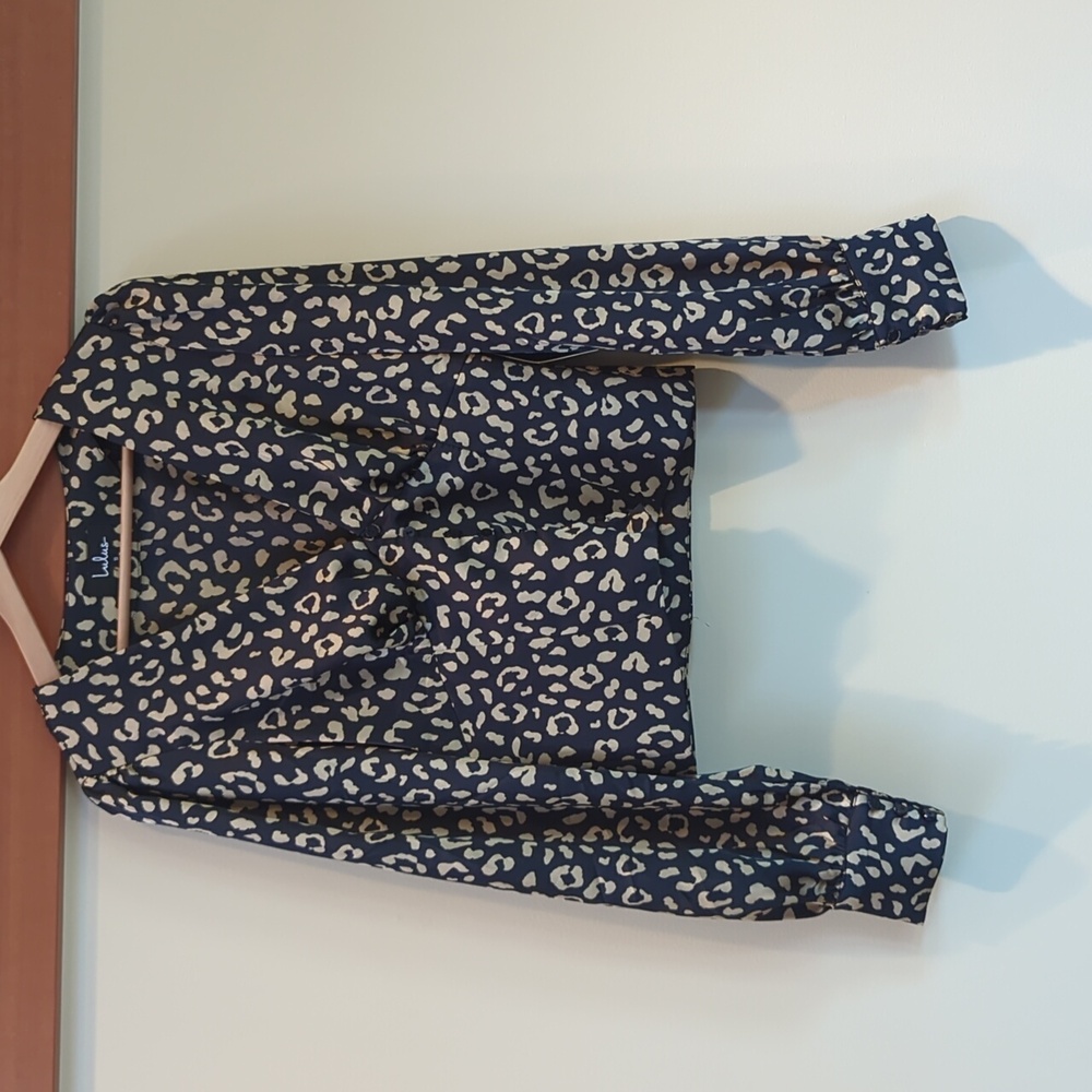 Lulu's Silky Leopard Top